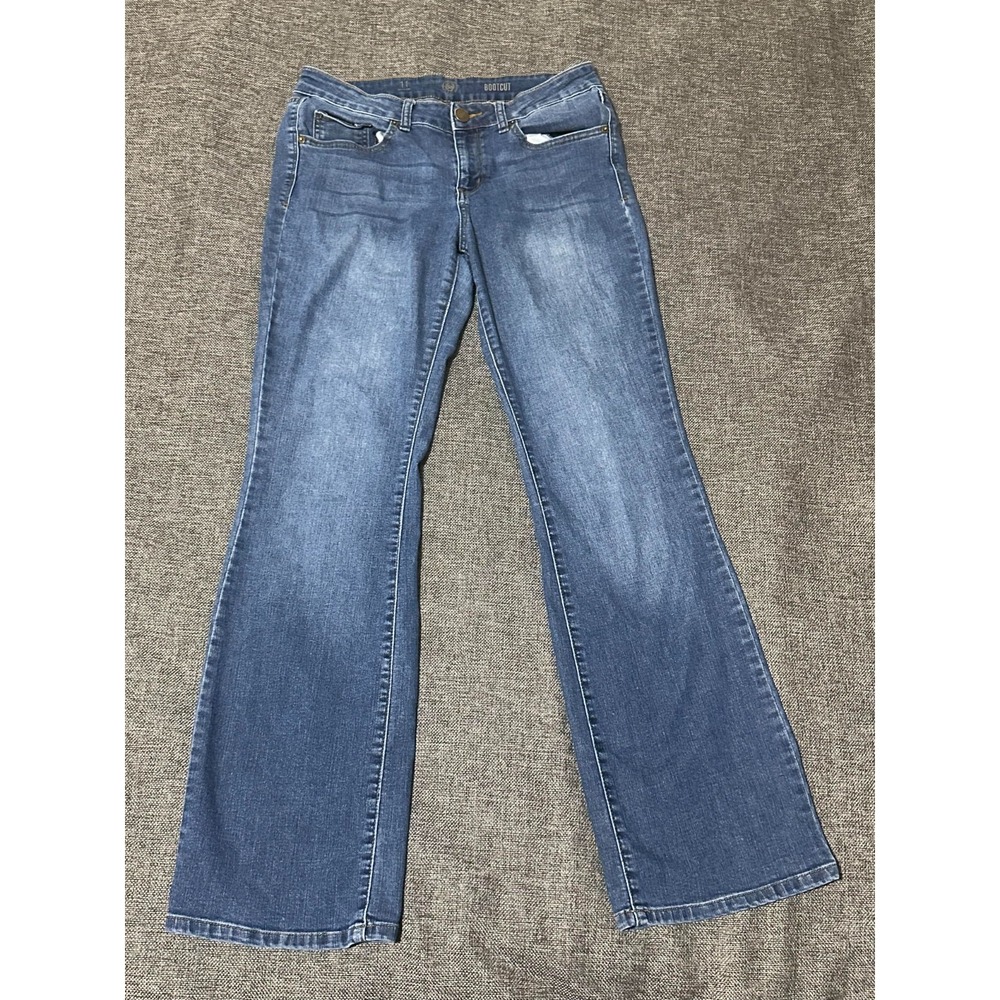 So Women Junior's 11 Mid Rise Bootcut Jeans